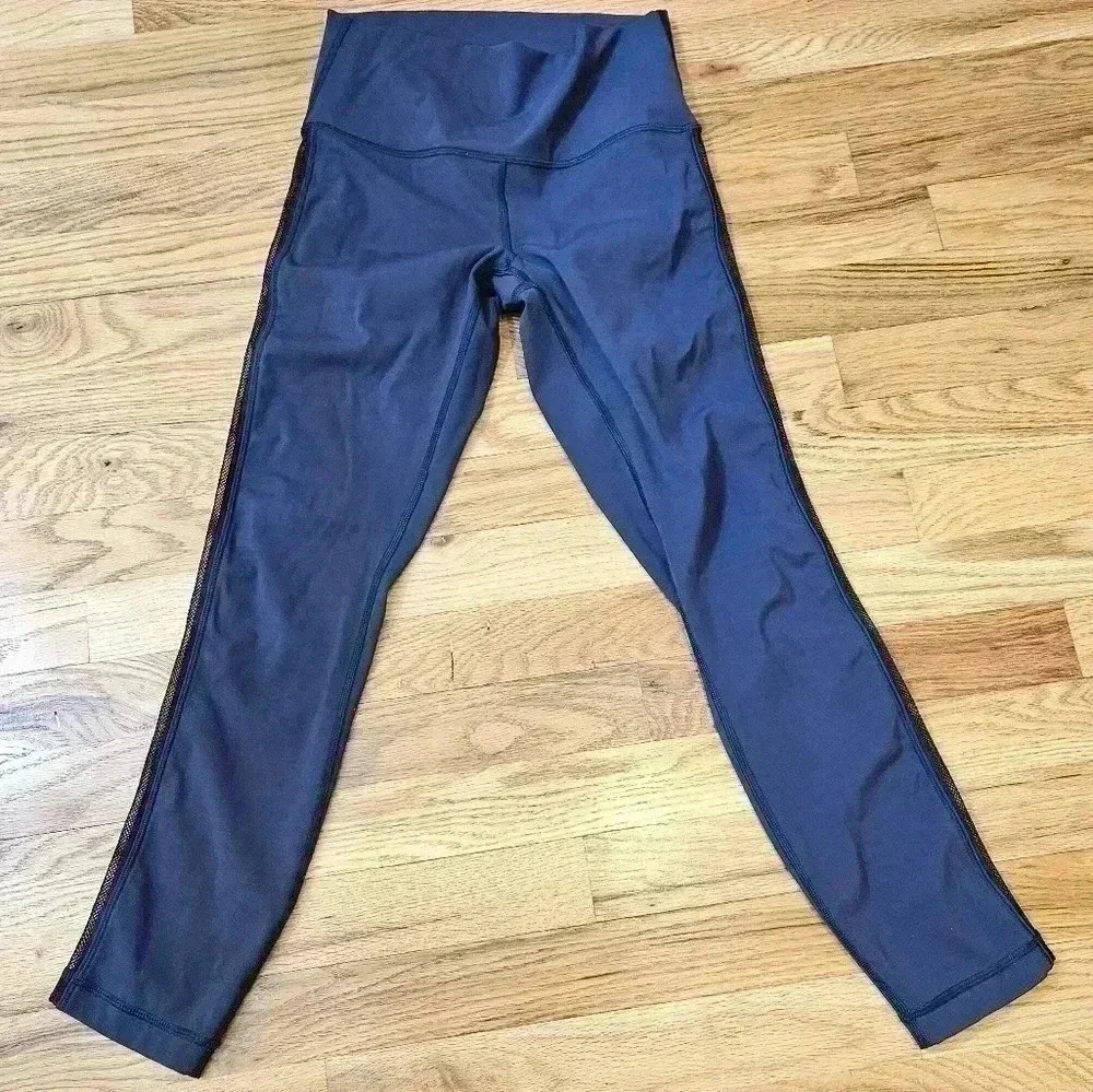 Lululemon Second Chance Leggings With Side Leg Mesh Size 6